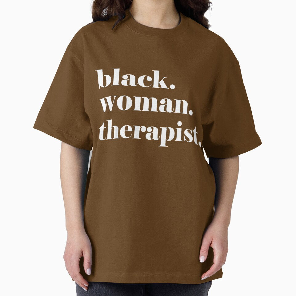 Black Woman Therapist, Black Counselor, Black Therapist by RKdrawings Unisex