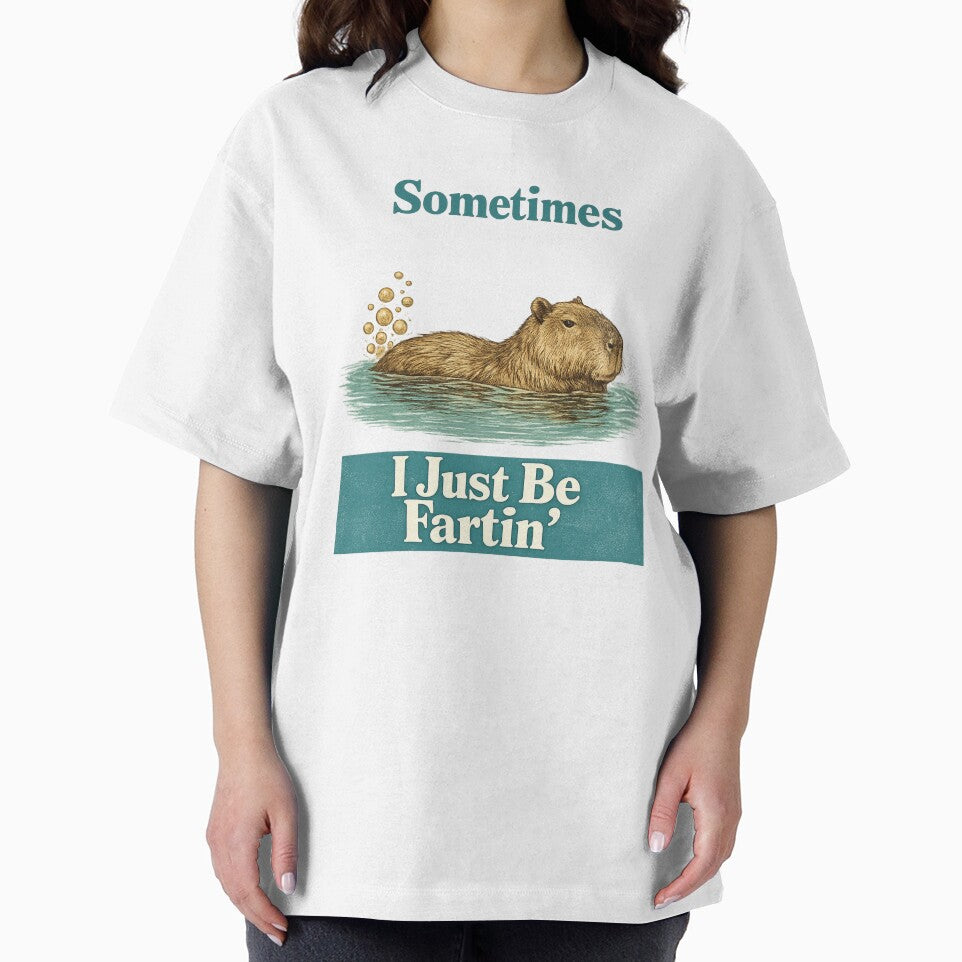 Sometimes I Just Be Fartin’  Capybara Fart Meme Animal Humor Meme Lover Funny Capybara Clipart by Azulinyo