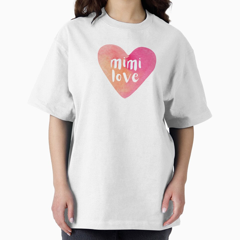 Mimi Love - Heart - Cute Gift for Your Grandma by patternjp