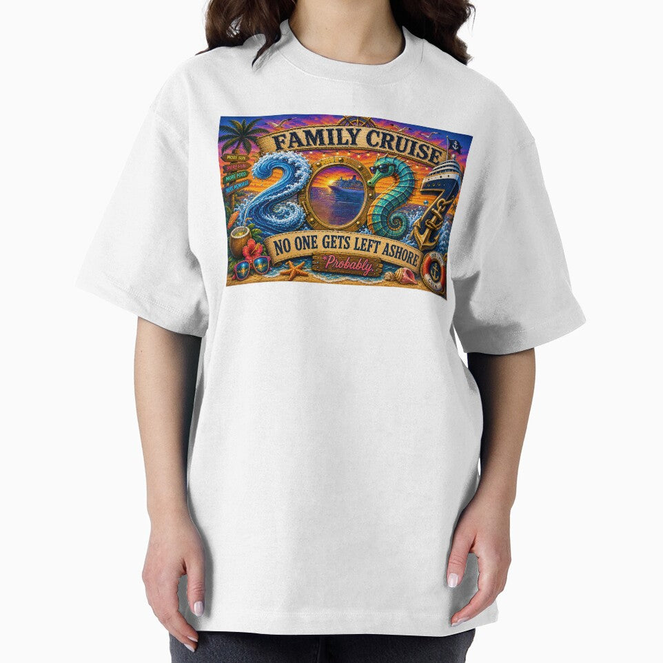 TRAVEL COLLECTION - FAMILY CRUISE - 2027 - NO ONE GETS LEFT ASHORE - PROBABLY by WheelieGdArt