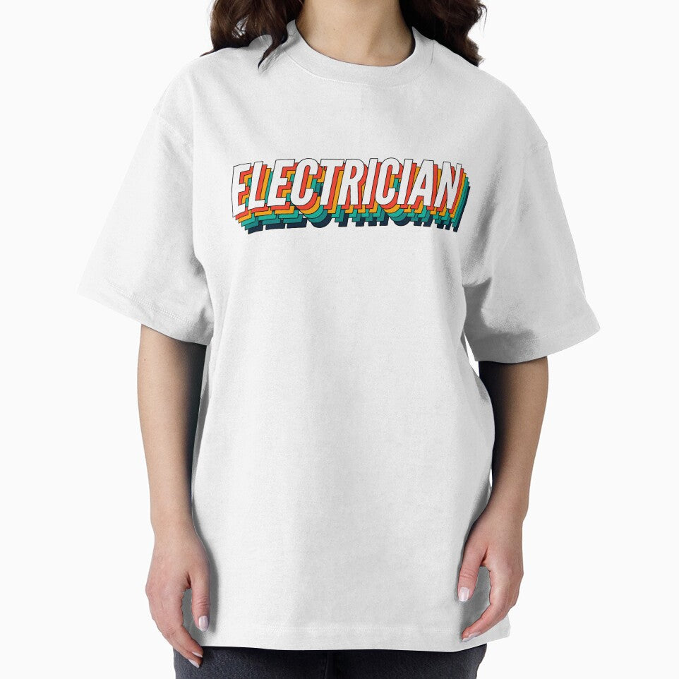 Electrician Retro Vintage Label For The Best Electrician by SVPOD