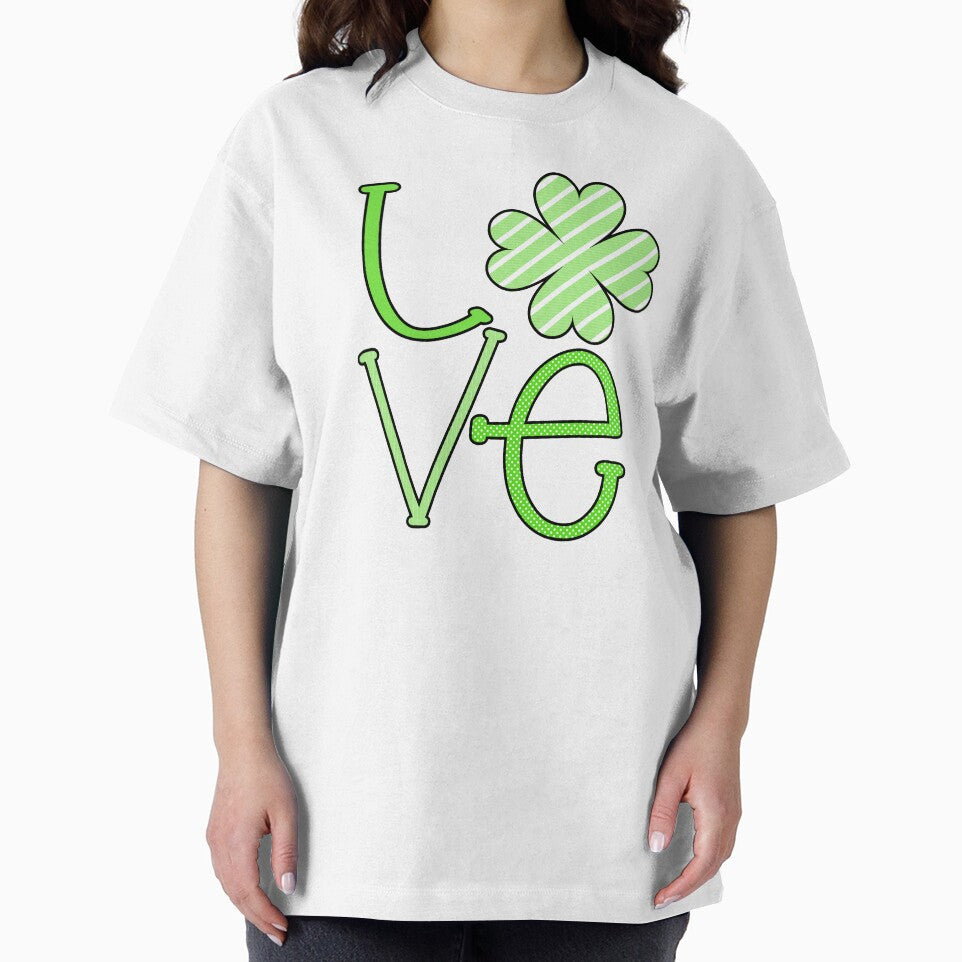 Love Clover Shamrock- St Patricks Day by younghopes