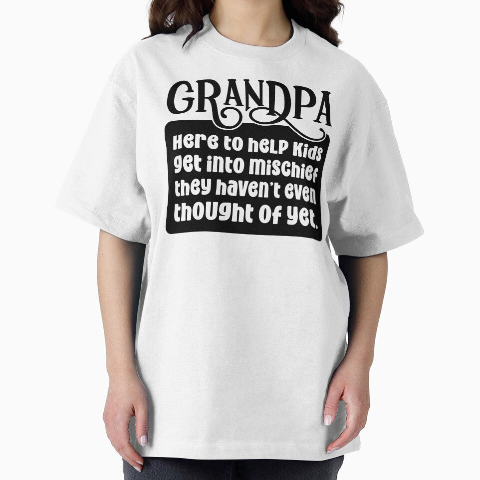 Mischief Grandpa, Funny Granddad Gift by FuntasticDez