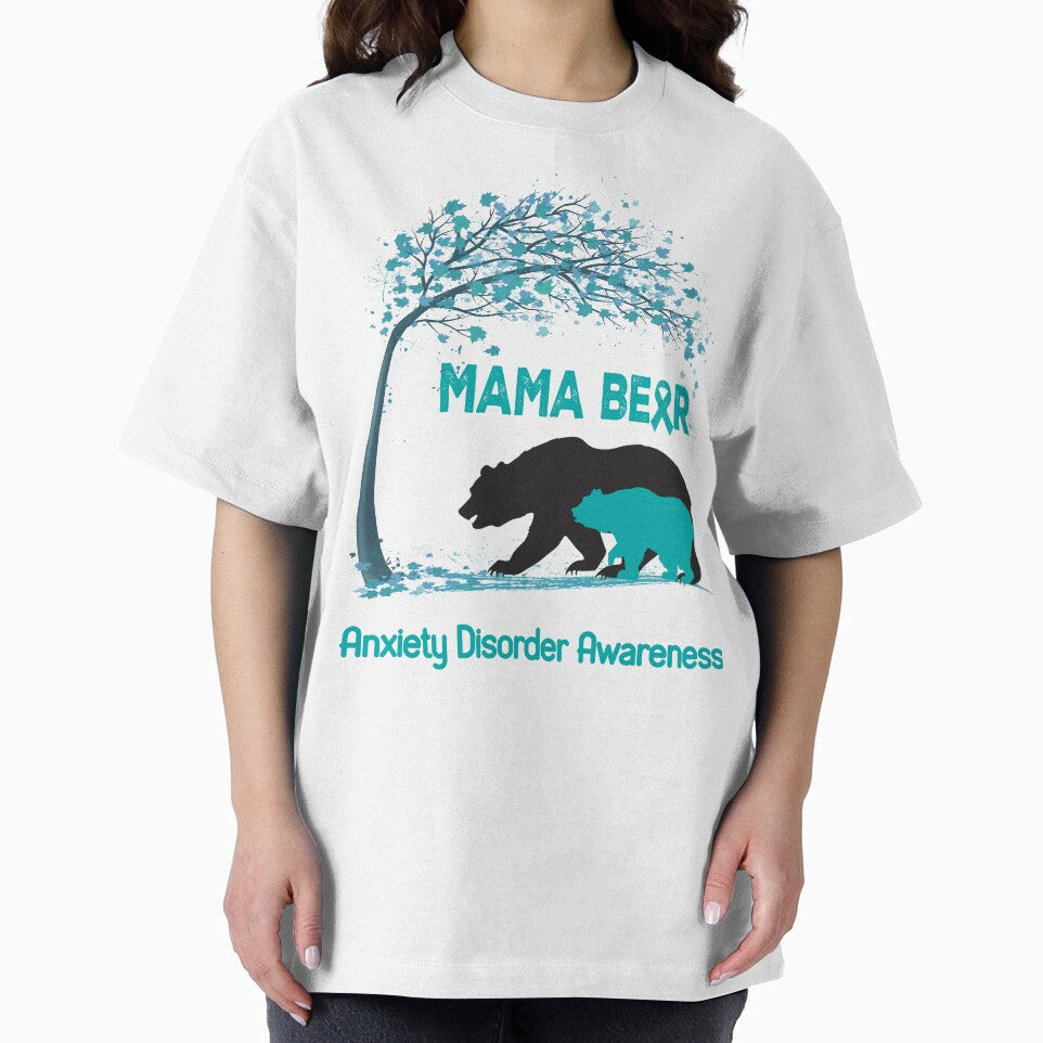 Mama Bear Anxiety Disorder Awareness by Mnrshirley