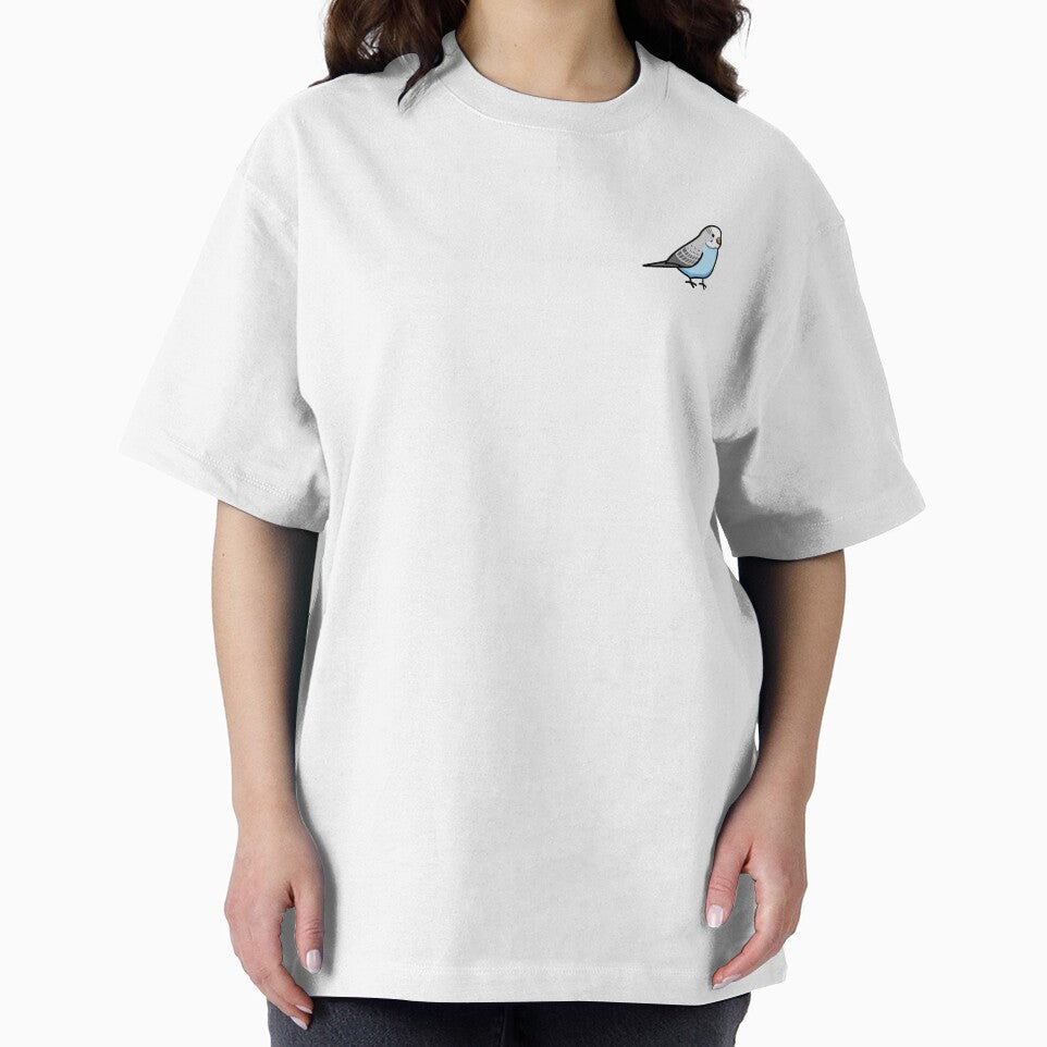 Blue Budgie by littlemandyart Unisex