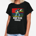 dare to be yourself, Be Kind Tee Cute Heart Graphic Family Inspirational by hadlamcom