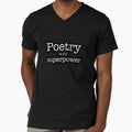poetry is my superpower book lovers gifts by Grimbart Unisex