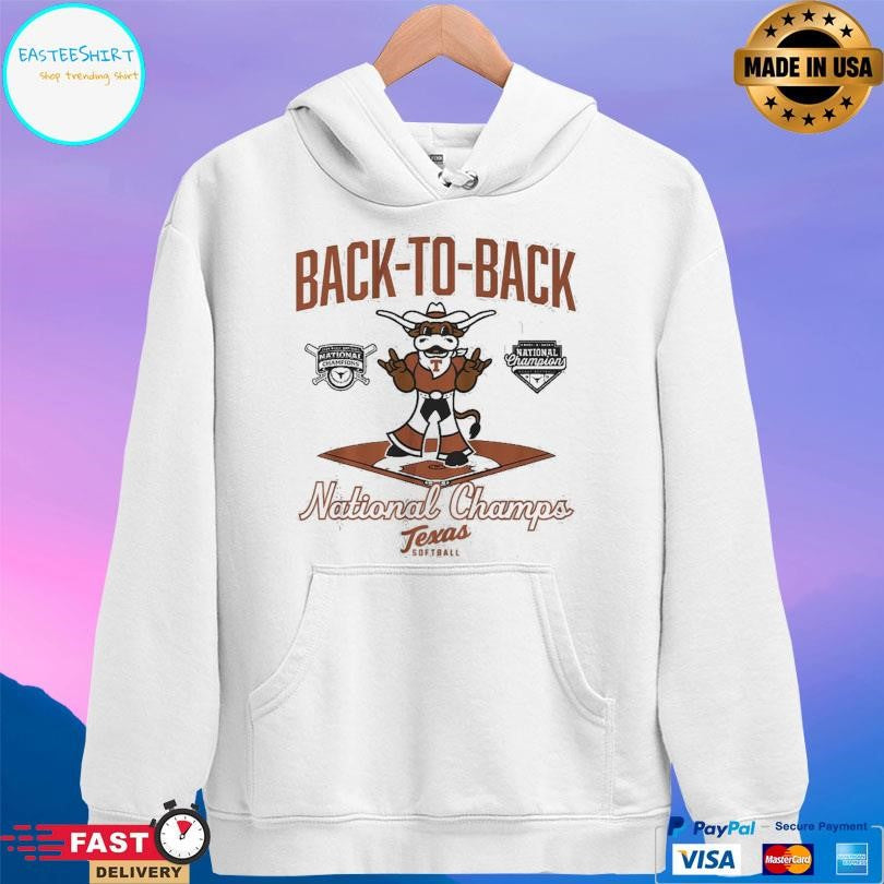 Texas Softball Back To Back Champions Diamond Shirt Unisex