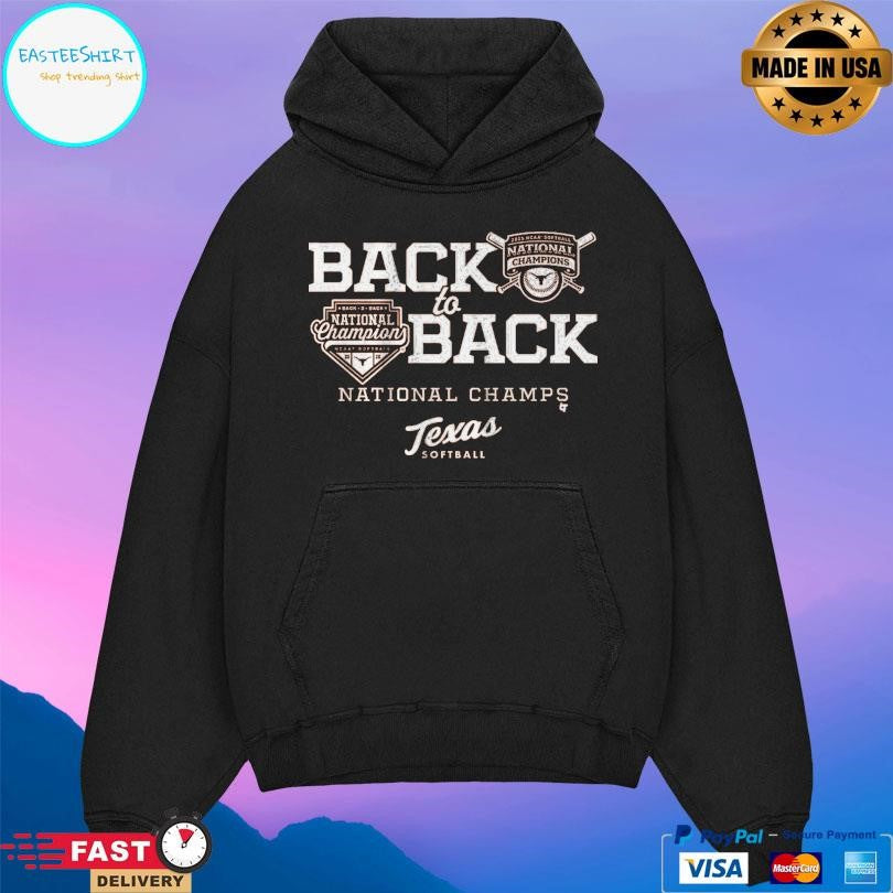 Texas Softball Back To Back National Champions Shirt Unisex