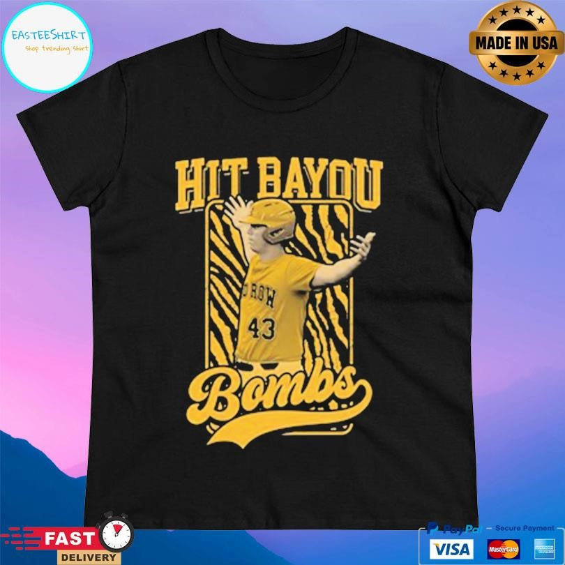 Todd Peterson Hit Bayou Bombs Shirt Unisex