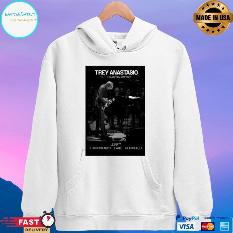 Trey Anastasio June 7 2026 Red Rocks Shirt Unisex