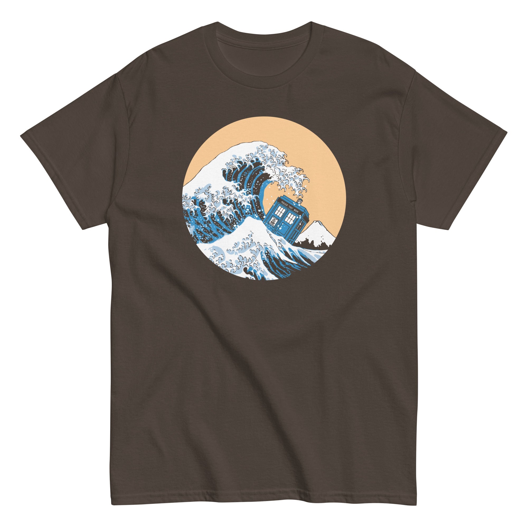 Police Box Wave Men's Classic Tee