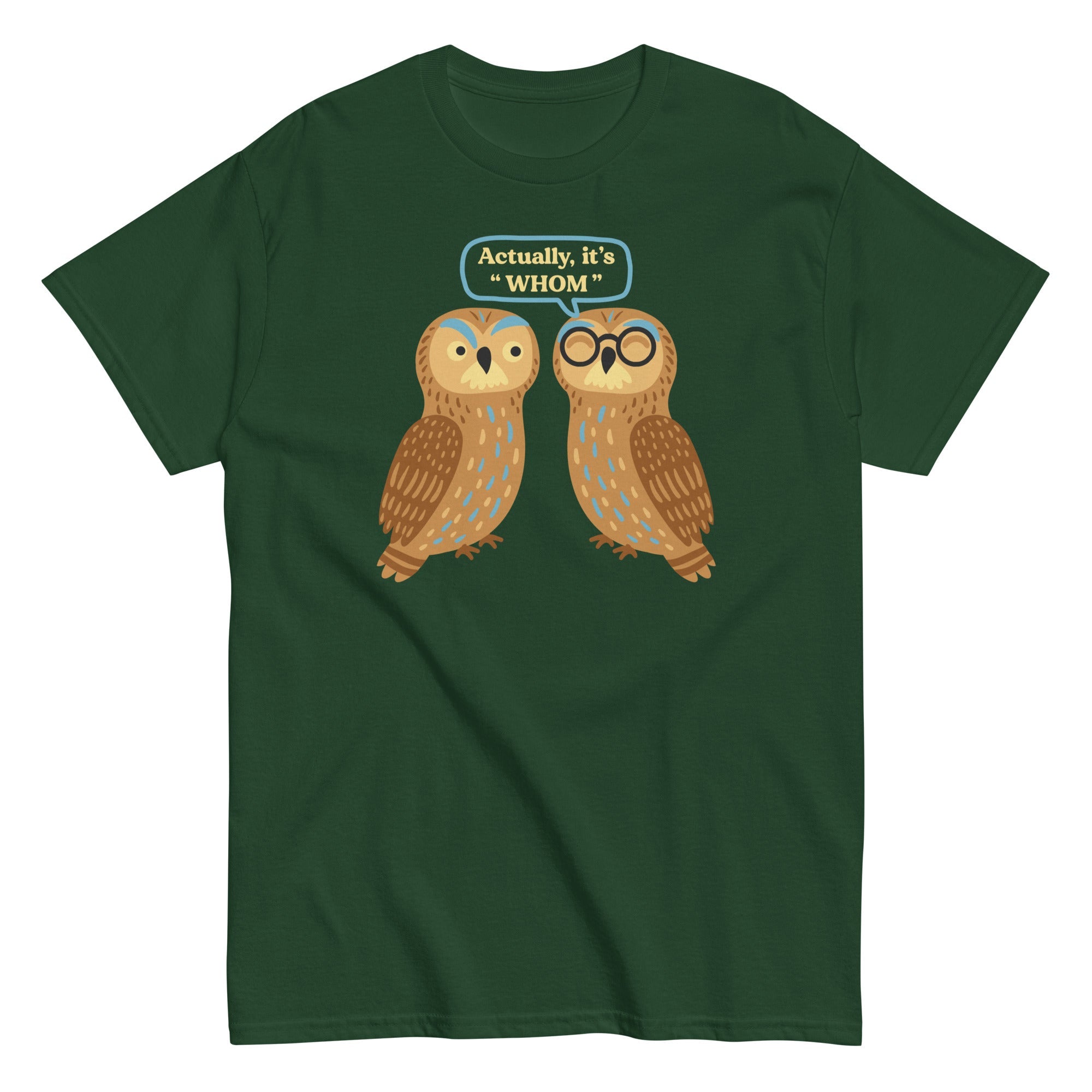 Actually, It's Whom Men's Classic Tee