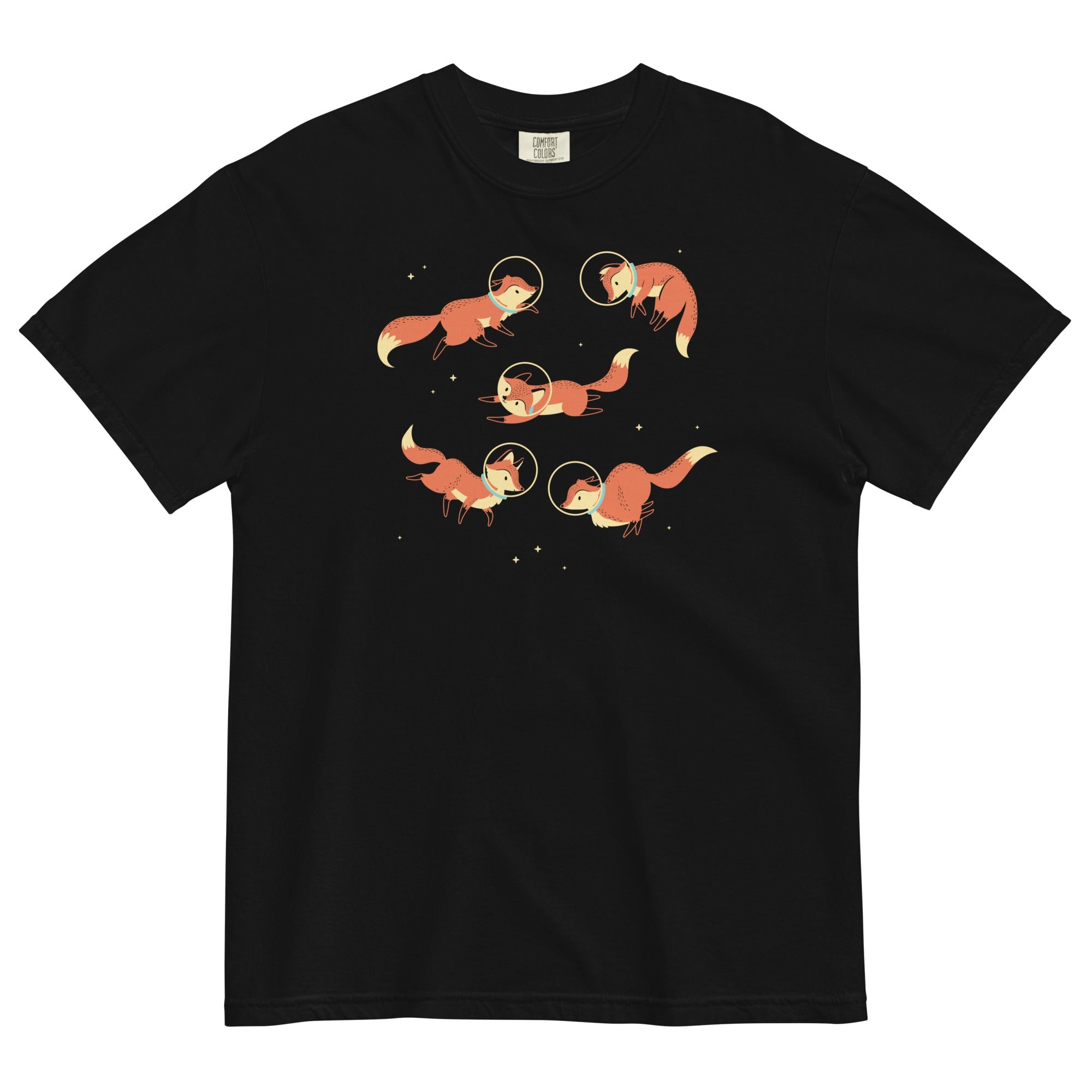 Foxes In Space Men's Relaxed Fit Tee