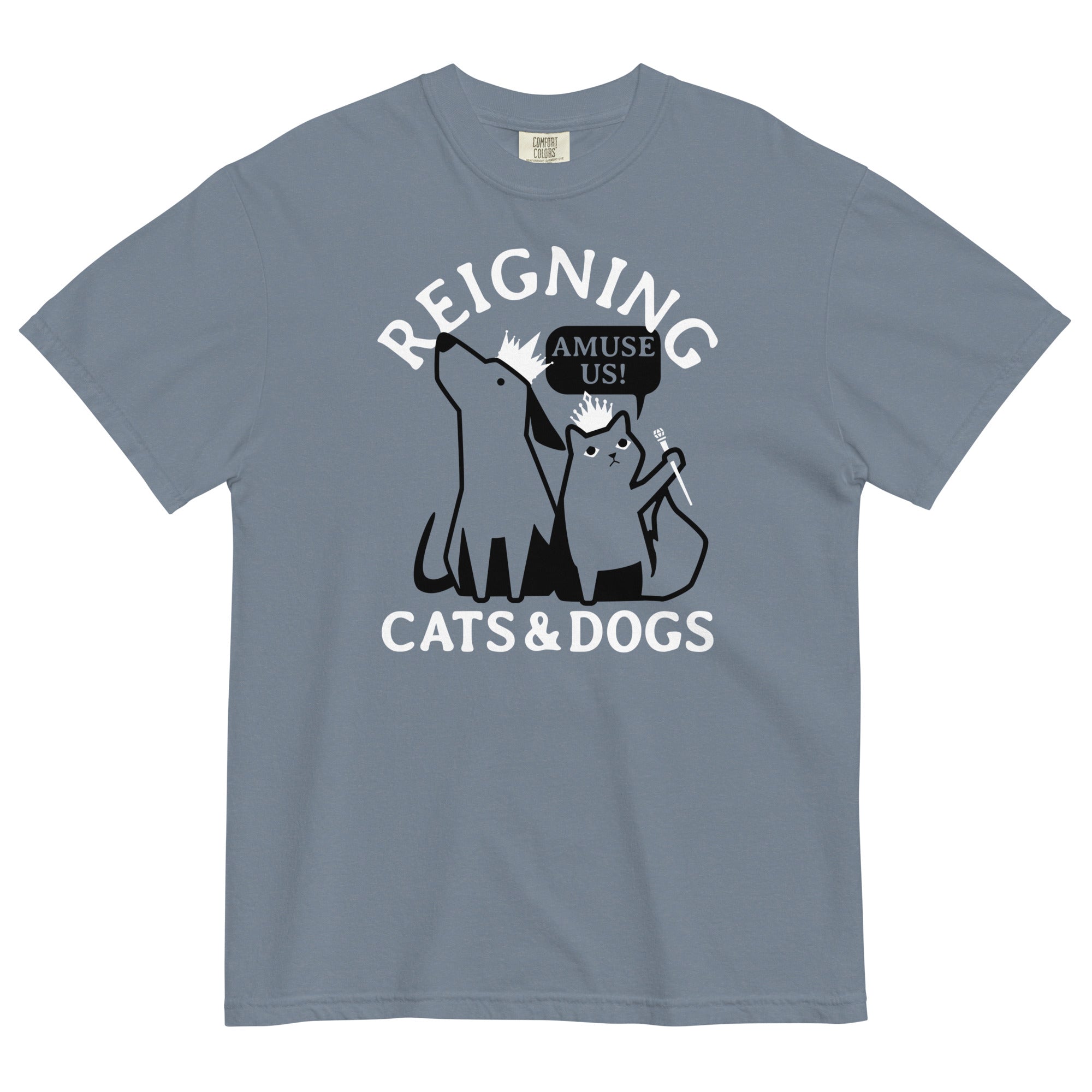 Reigning Cats And Dogs Men's Relaxed Fit Tee