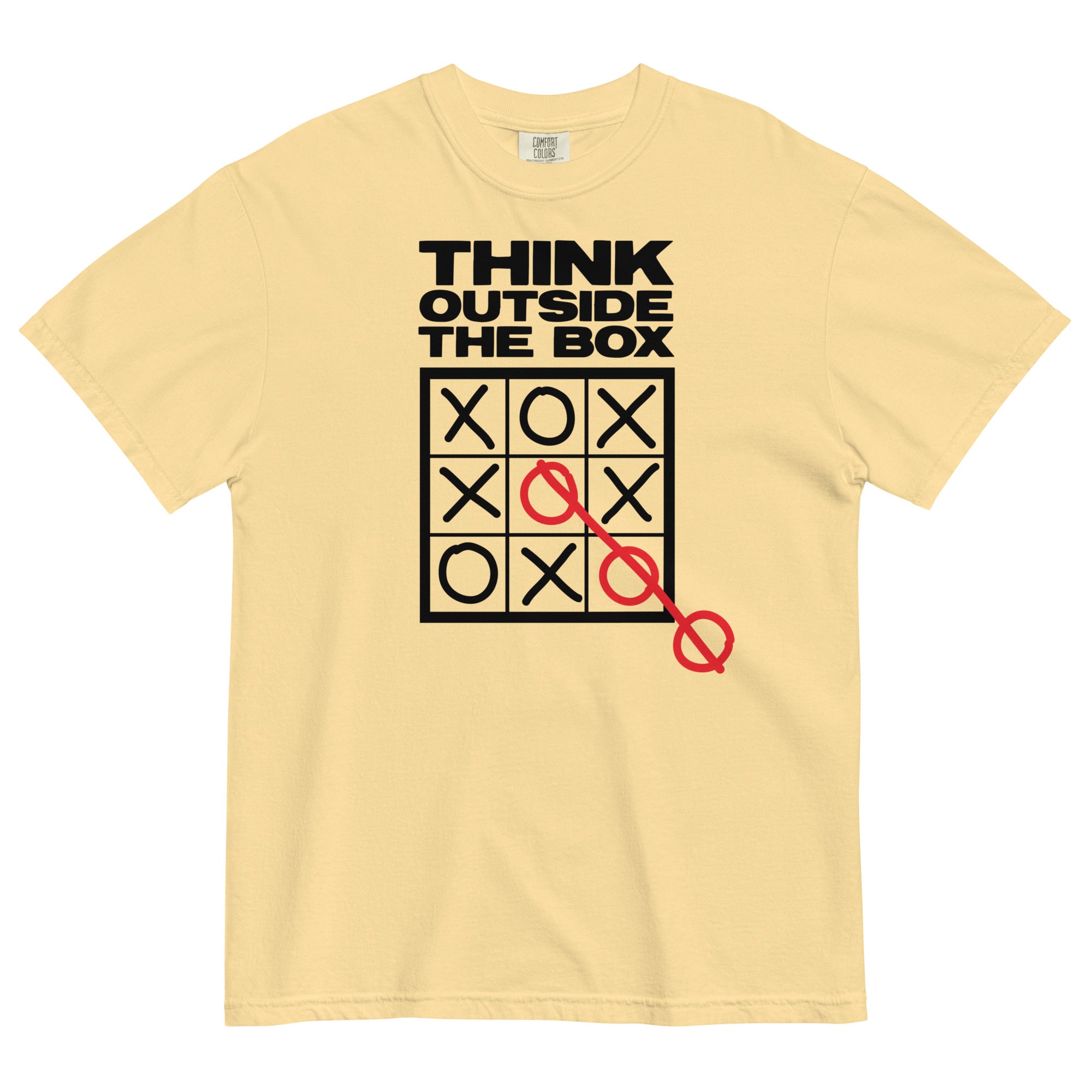 Think Outside The Box Men's Relaxed Fit Tee