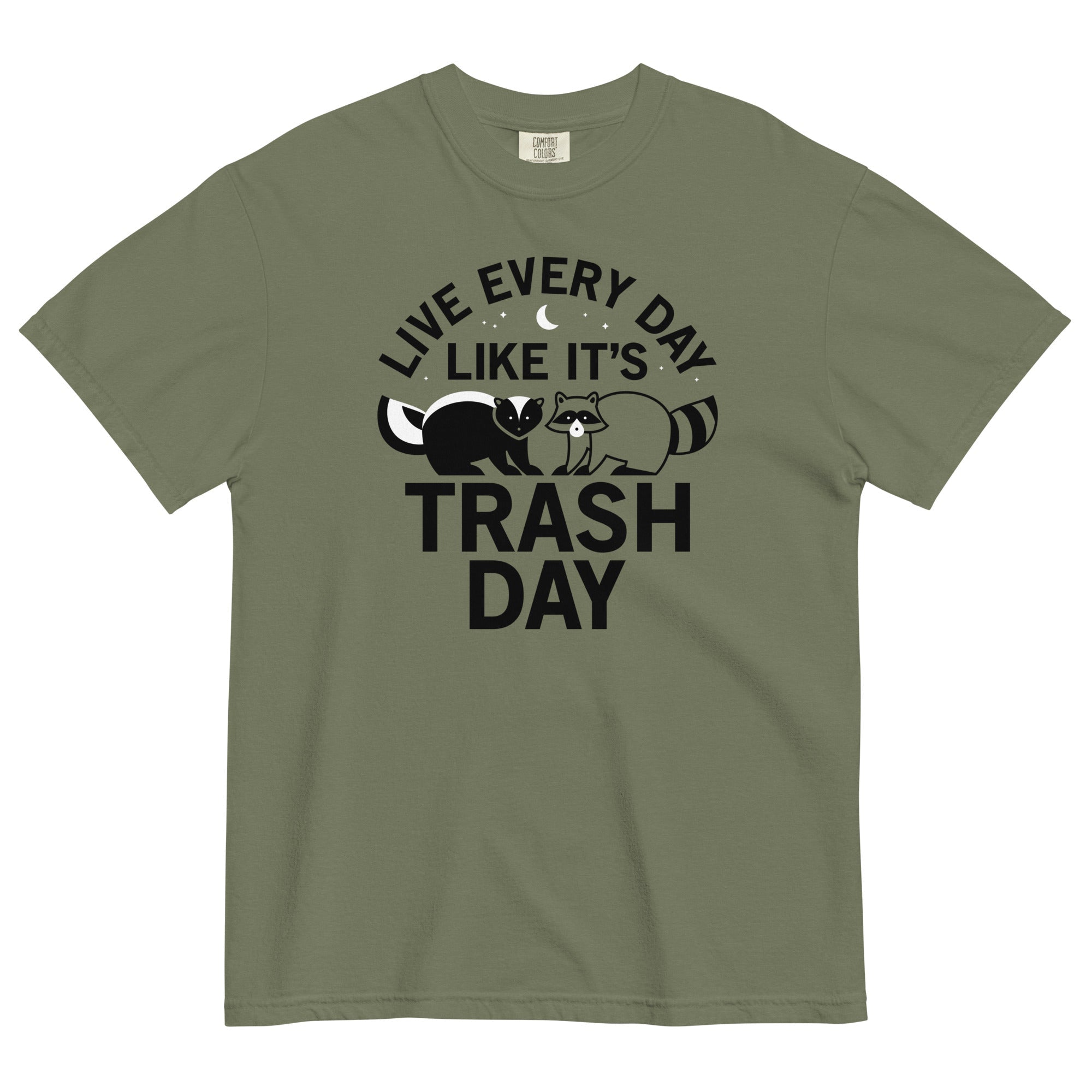 Live Every Day Like It's Trash Day Men's Relaxed Fit Tee