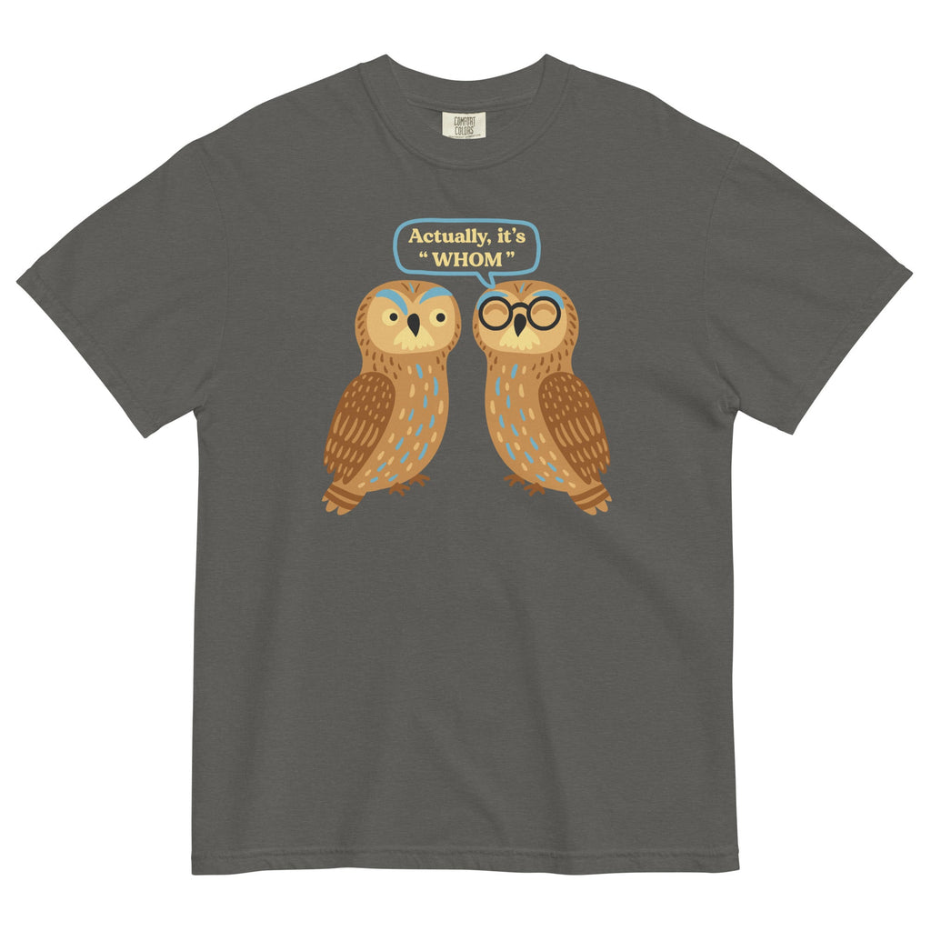 Actually, It's Whom Men's Relaxed Fit Tee