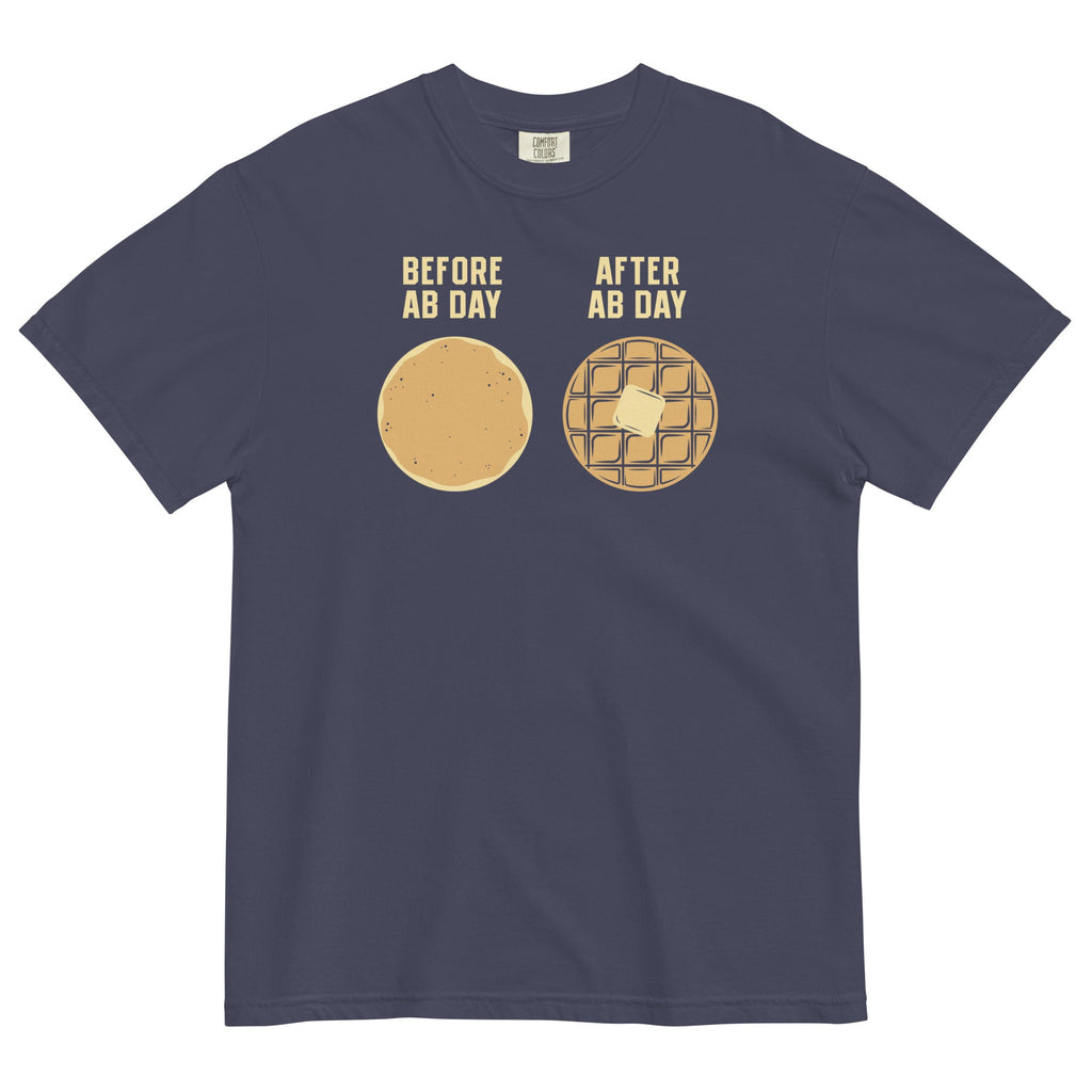 Before Ab Day After Ab Day Men's Relaxed Fit Tee