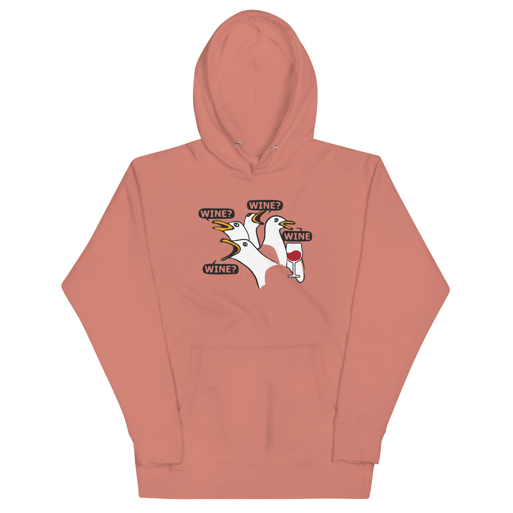 Wine Wine Wine Wine Unisex Hoodie
