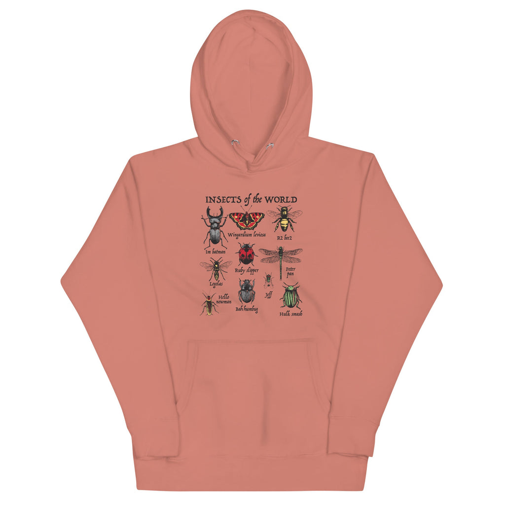 Insects Of The World Unisex Hoodie