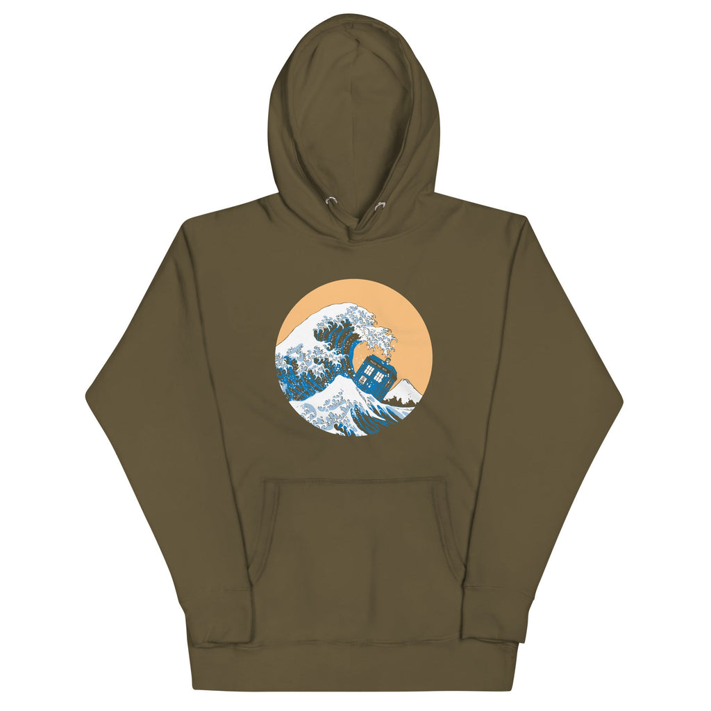 Police Box Wave Unisex Hoodie