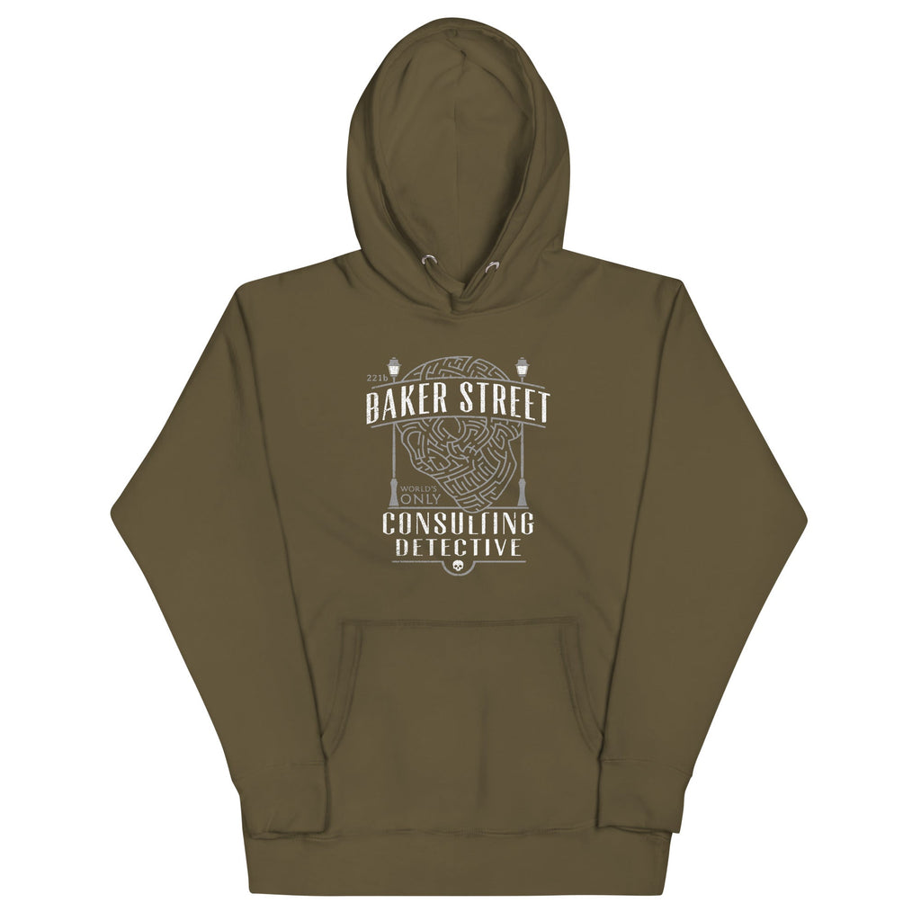 Baker Street Consulting Detective Unisex Hoodie