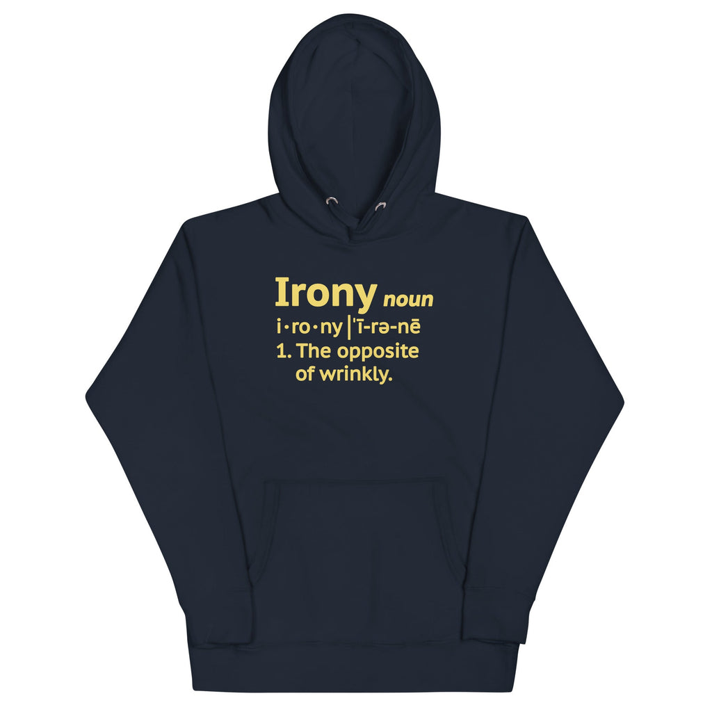 Irony Definition Unisex Hoodie