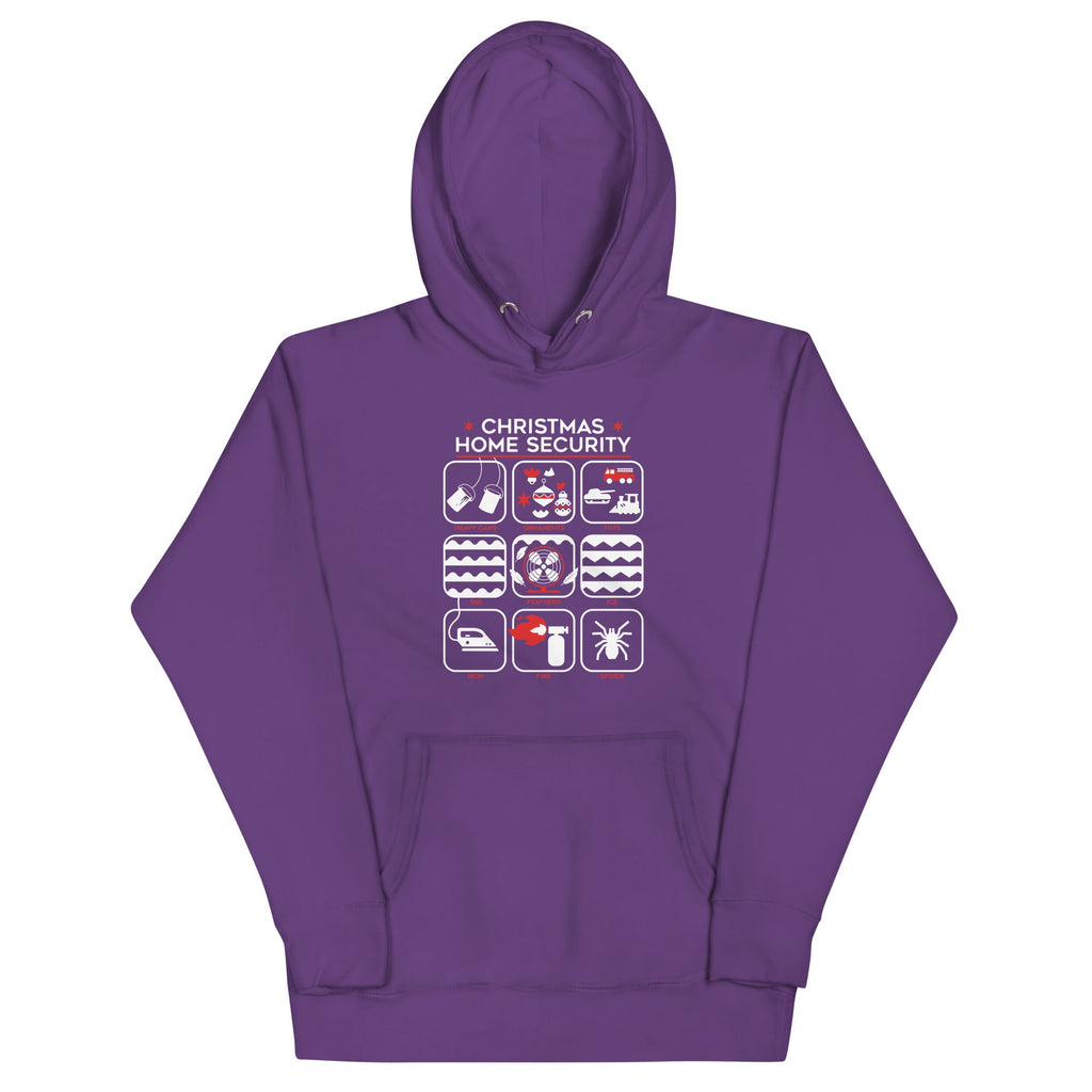 Christmas Home Security Unisex Hoodie