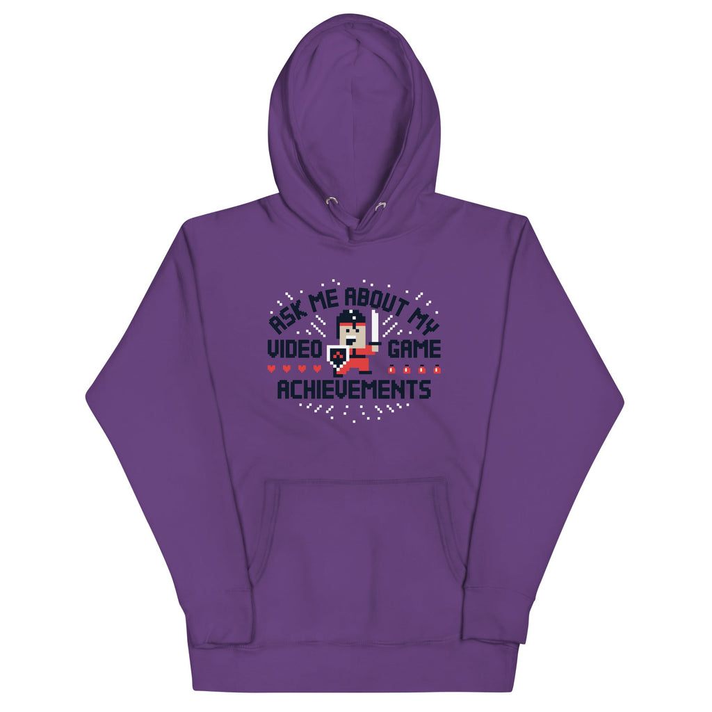 Ask Me About My Video Game Achievements Unisex Hoodie