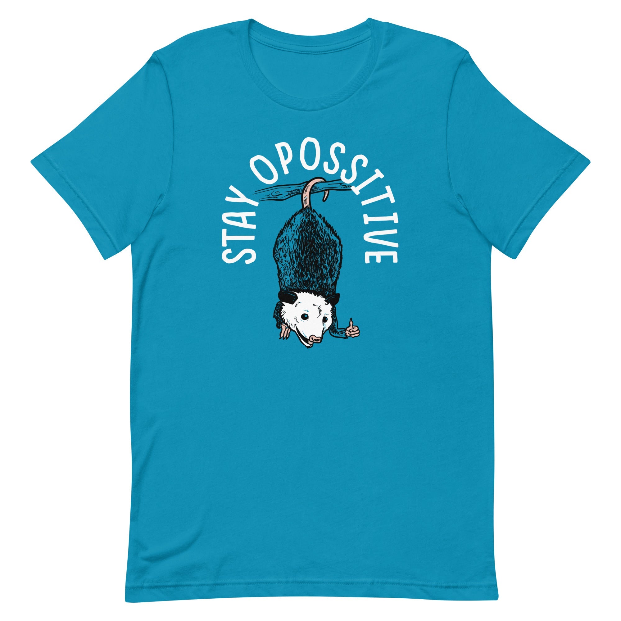 Stay Opossitive Men's Signature Tee