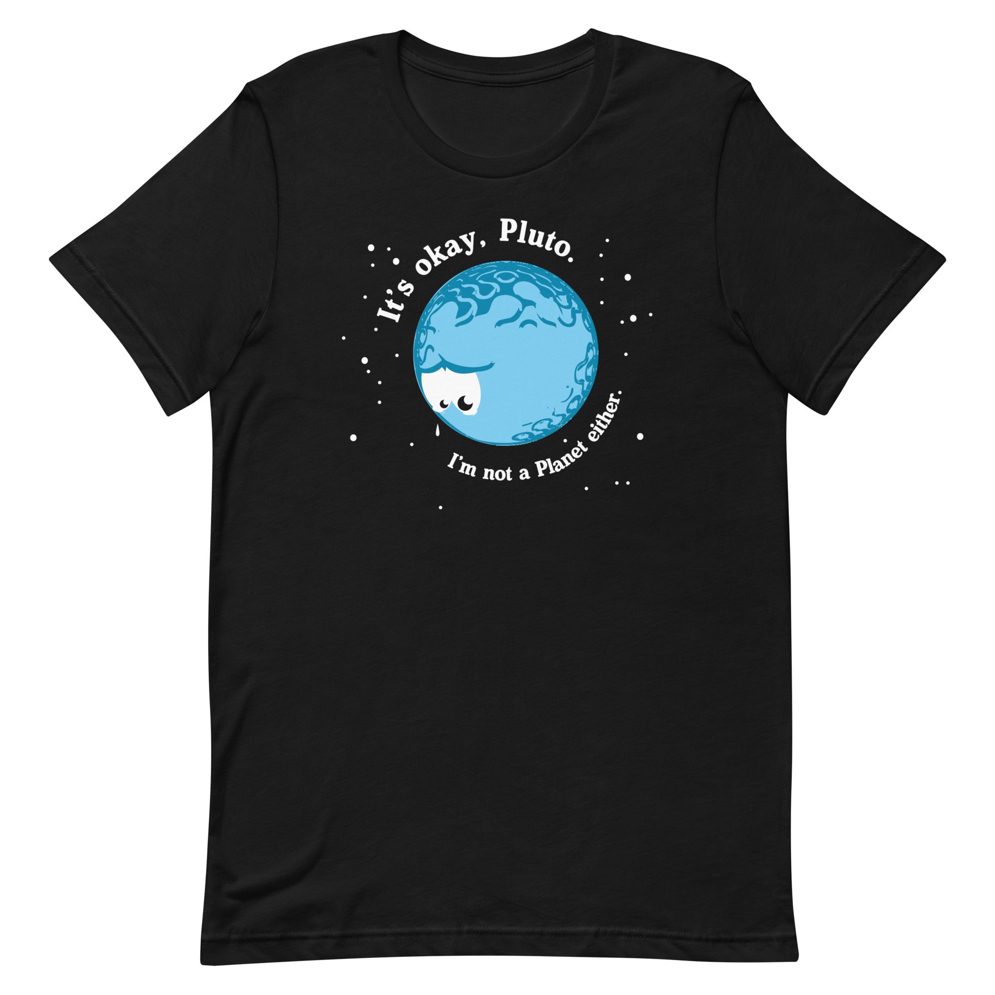 It's Okay Pluto Men's Signature Tee