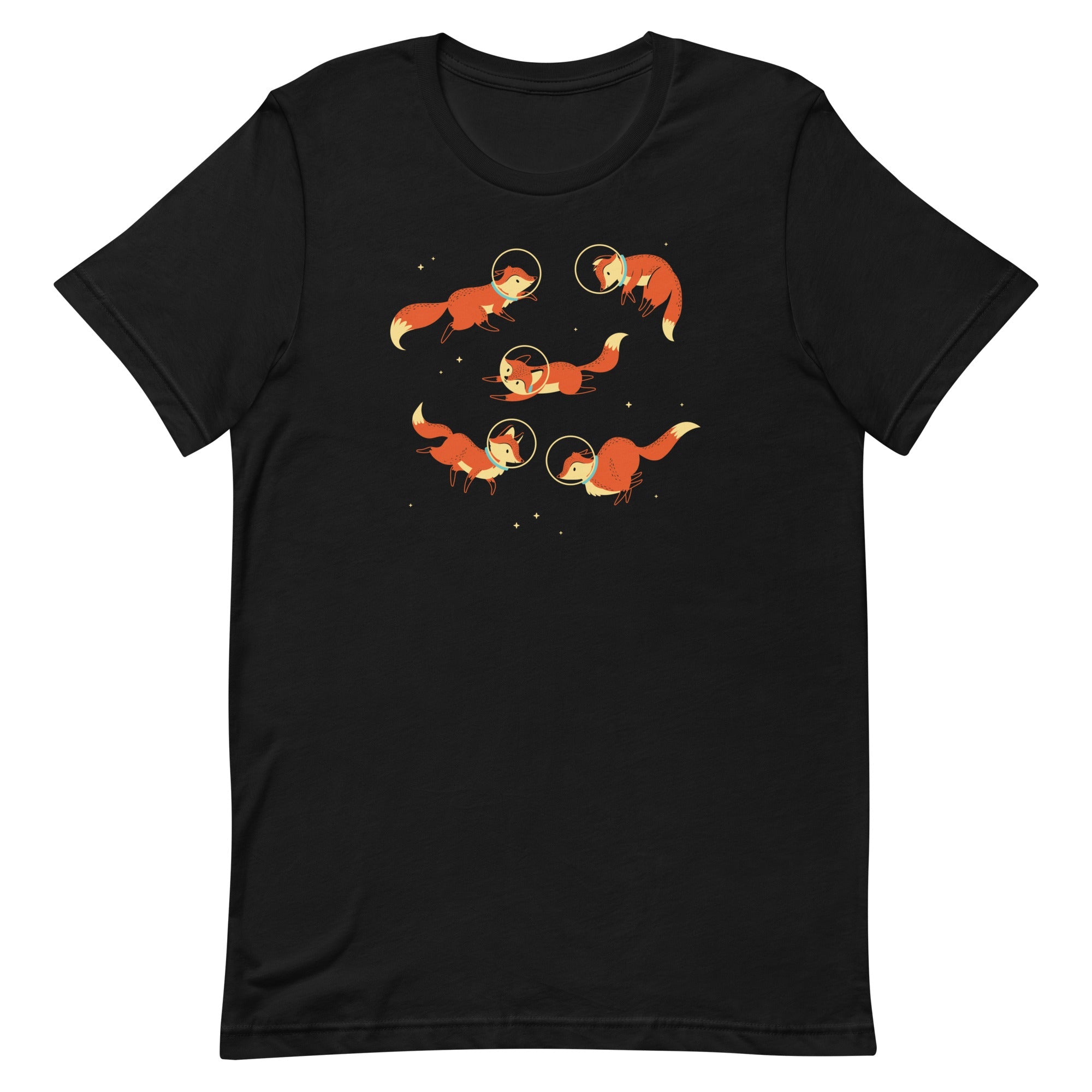 Foxes In Space Men's Signature Tee