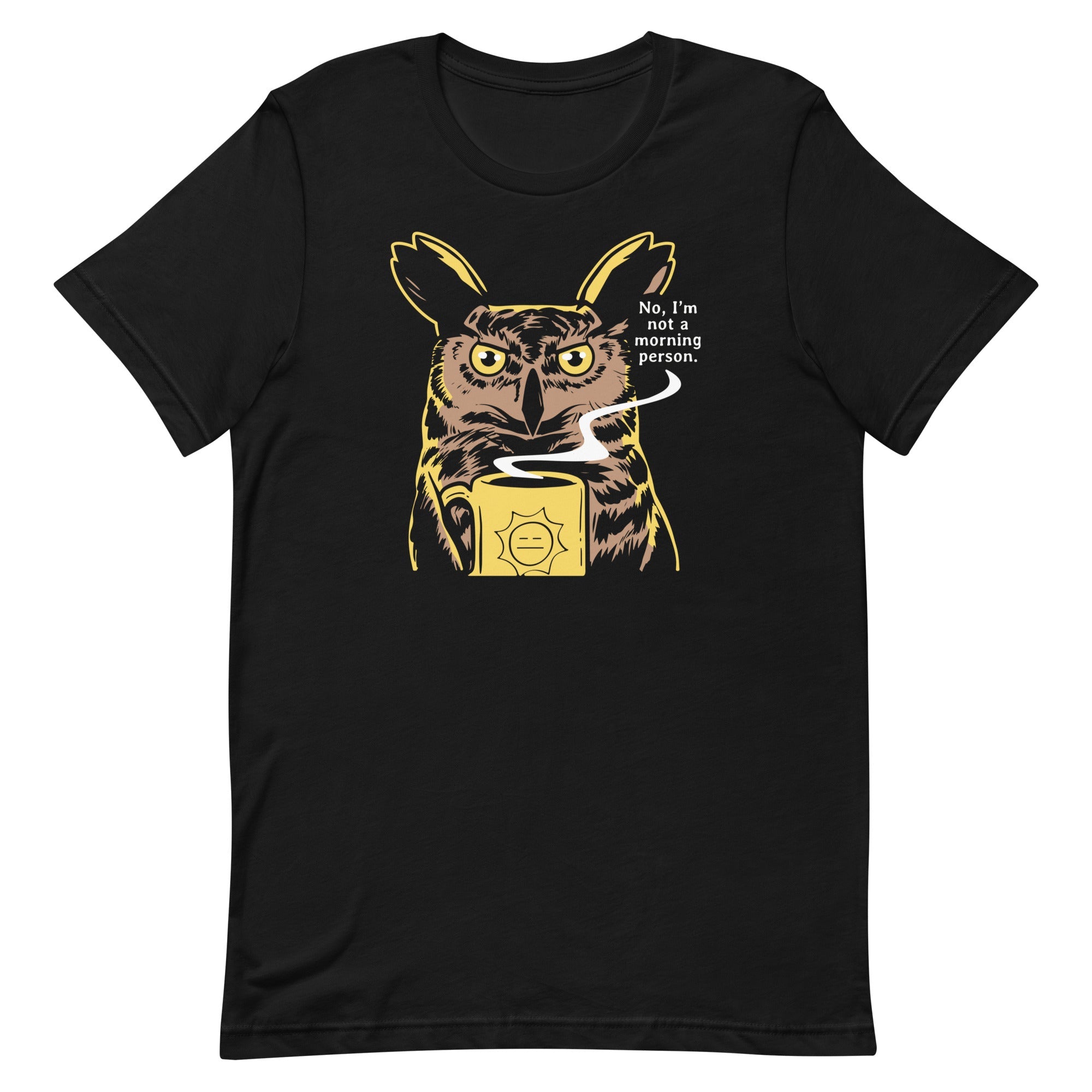No, I'm Not A Morning Person Men's Signature Tee