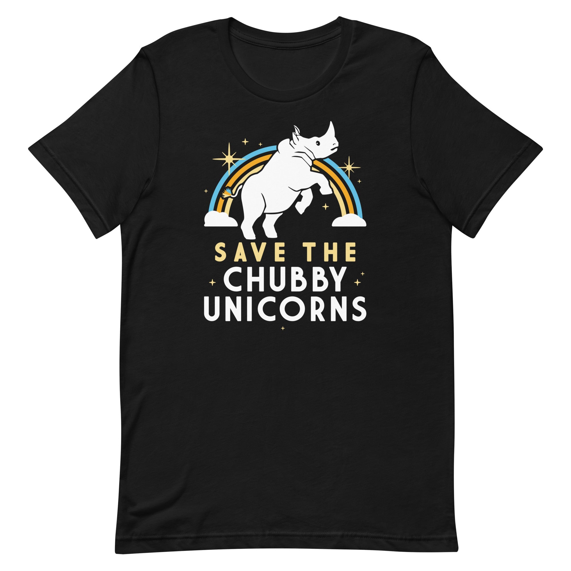 Save The Chubby Unicorns Men's Signature Tee