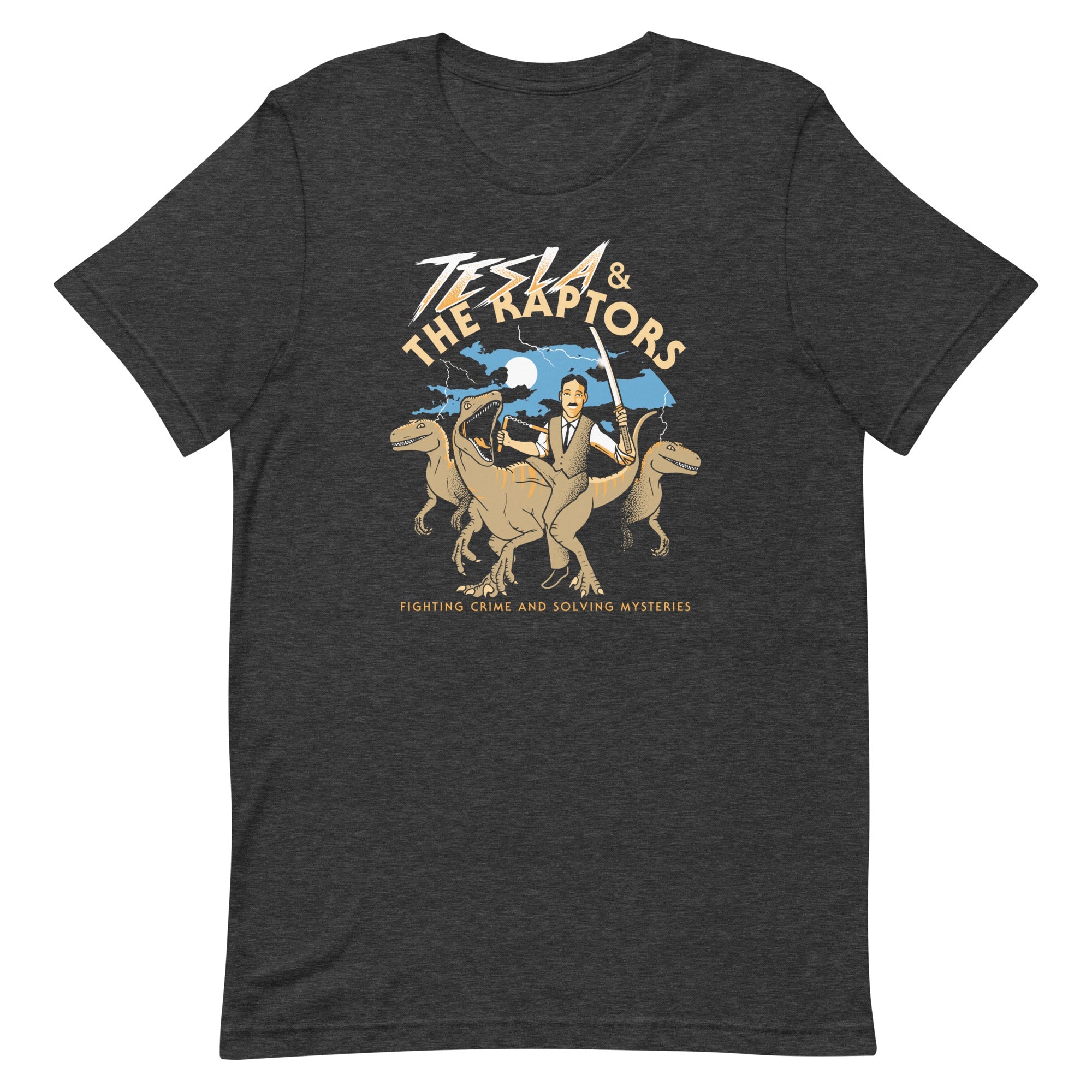 Tesla & The Raptors Men's Signature Tee