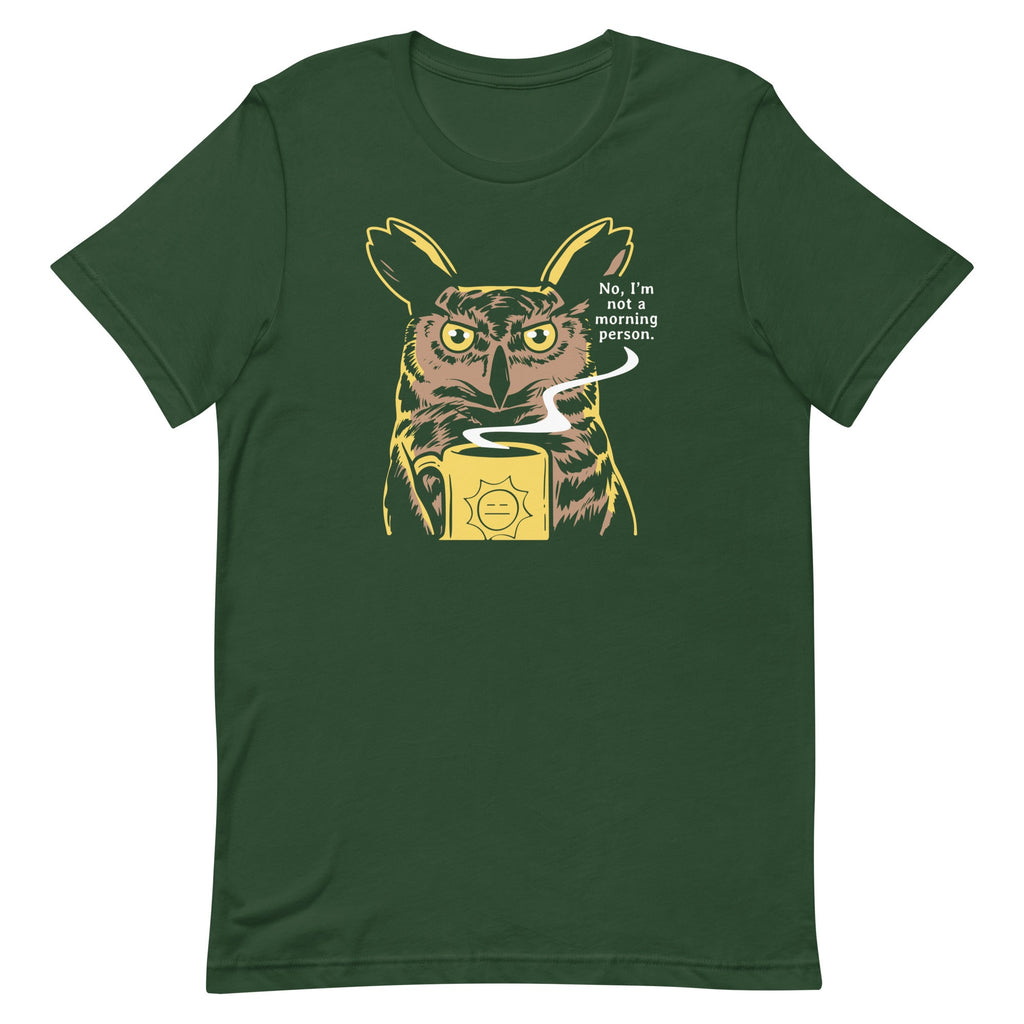 No, I'm Not A Morning Person Men's Signature Tee