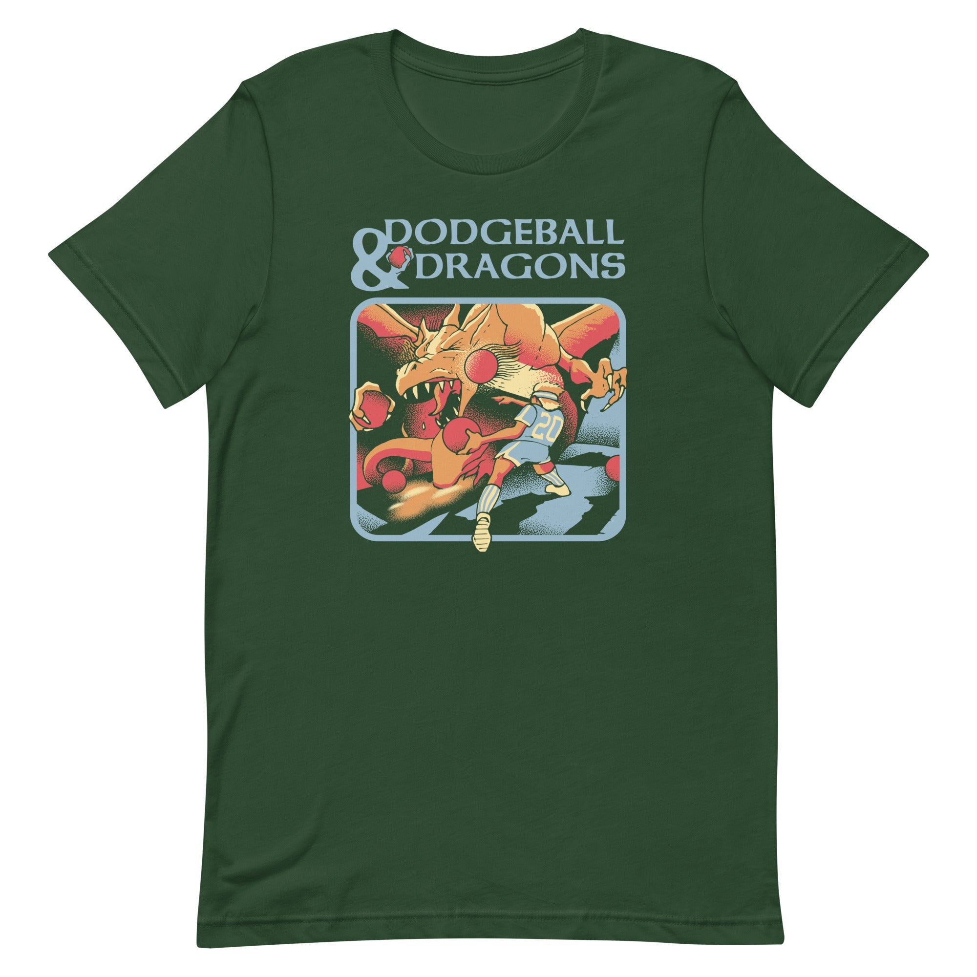 Dodgeball And Dragons Men's Signature Tee