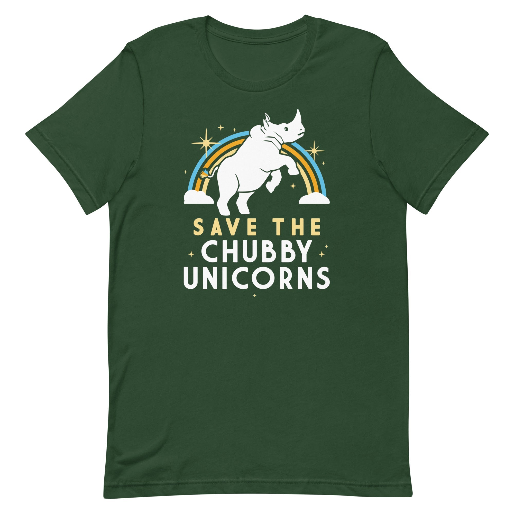 Save The Chubby Unicorns Men's Signature Tee