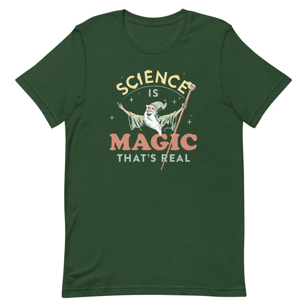Science Is Magic That's Real Men's Signature Tee
