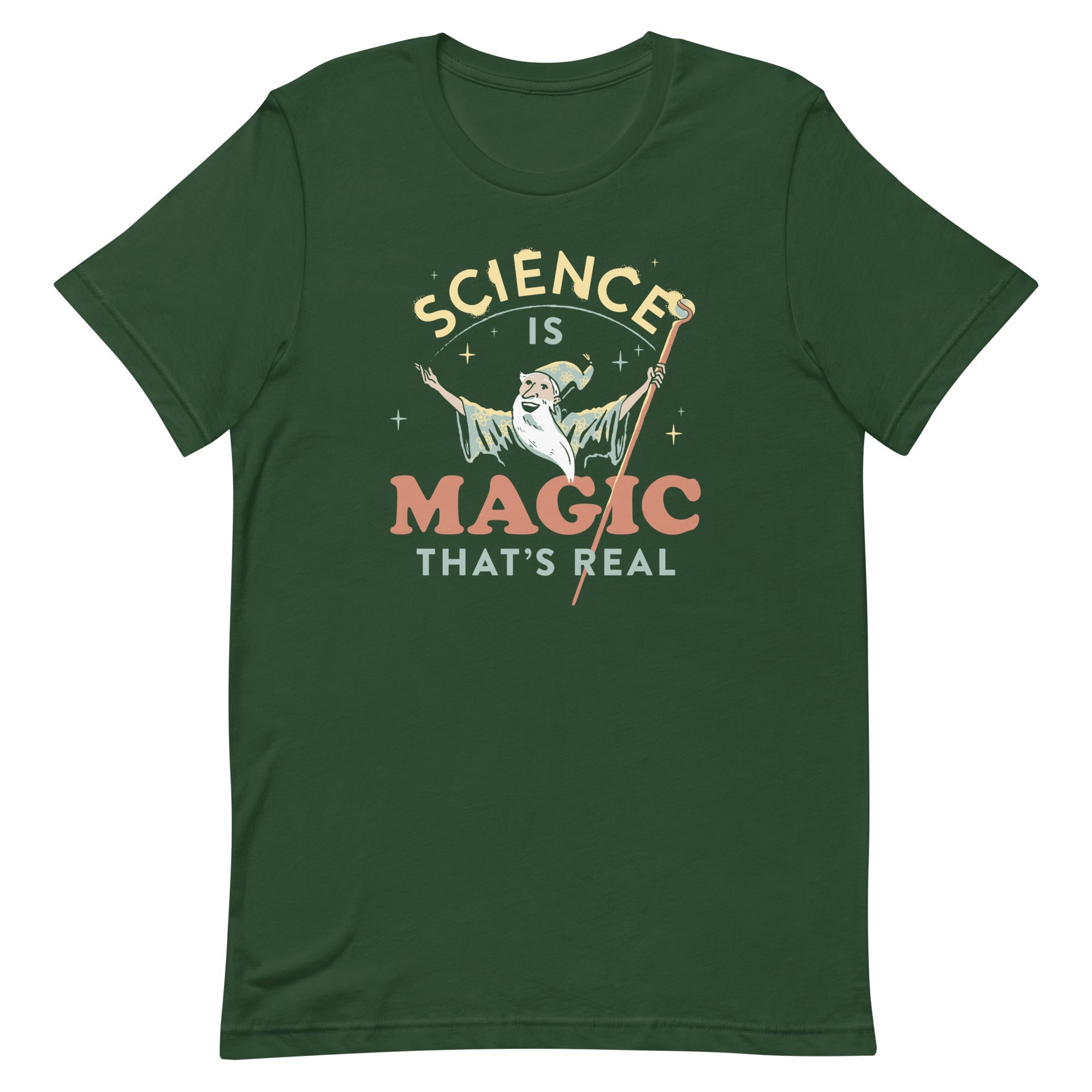 Science Is Magic That's Real Men's Signature Tee
