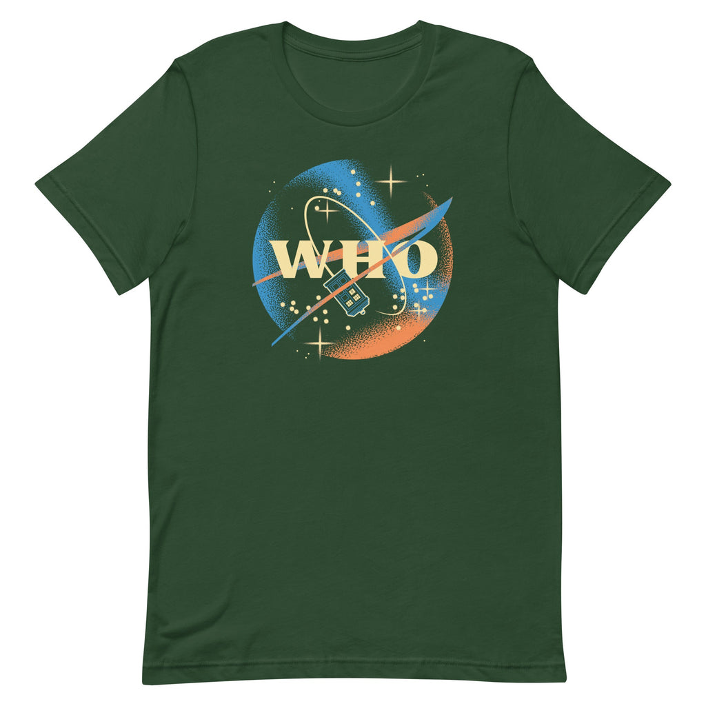 Who Space Administration Men's Signature Tee
