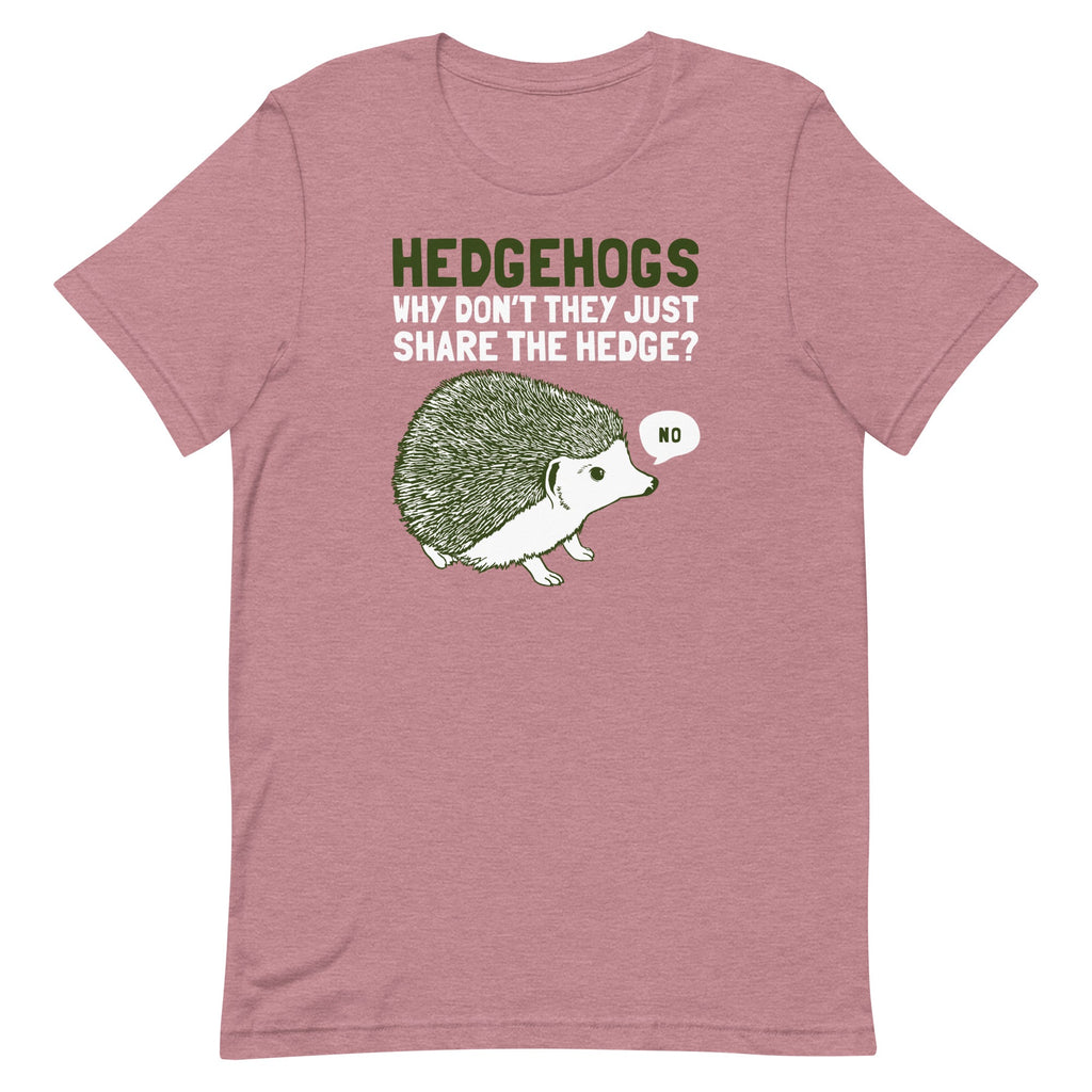Hedgehogs Can't Share Men's Signature Tee