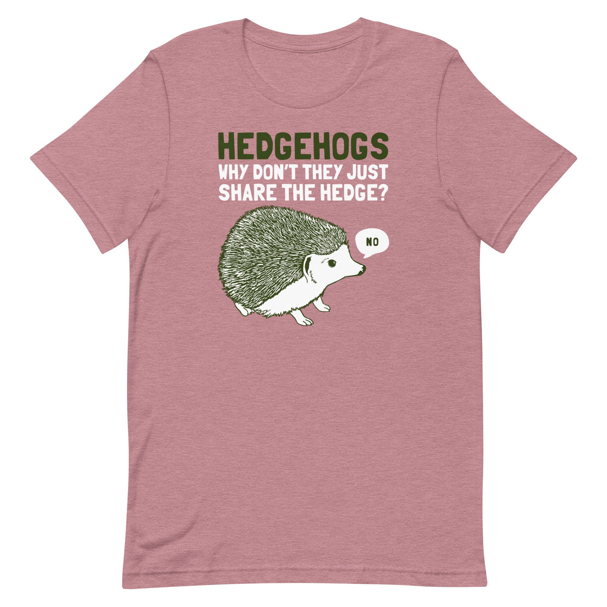 Hedgehogs Can't Share Men's Signature Tee