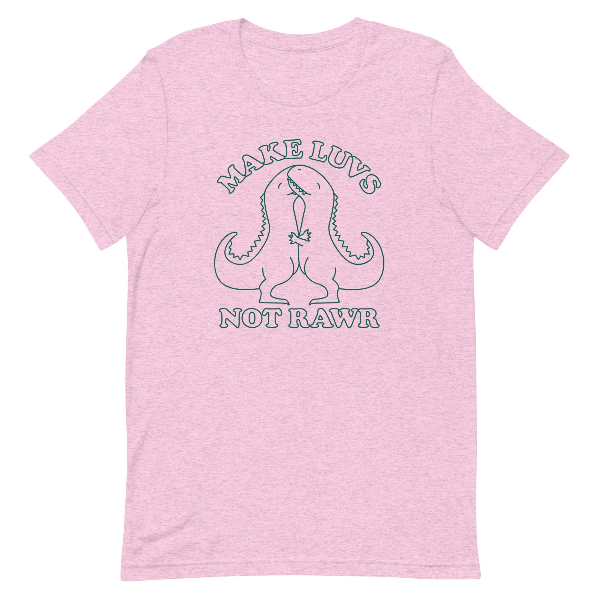 Make Luvs Not Rawr Men's Signature Tee