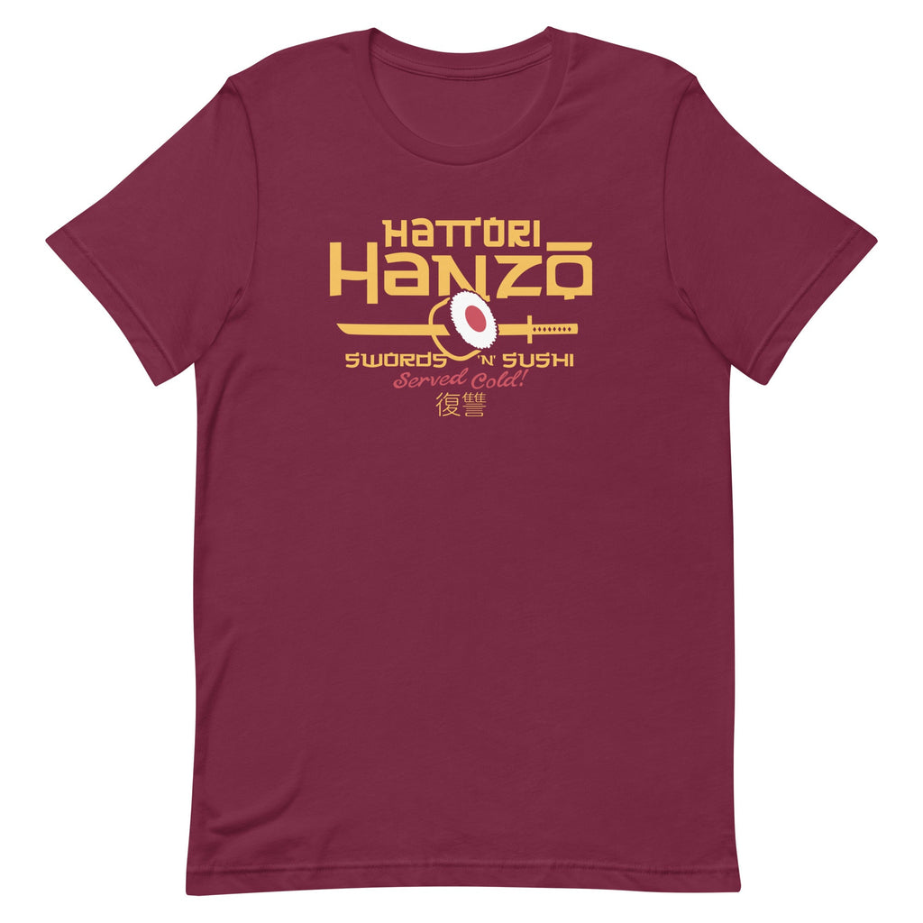 Hattori Hanzo Swords 'n' Sushi Men's Signature Tee