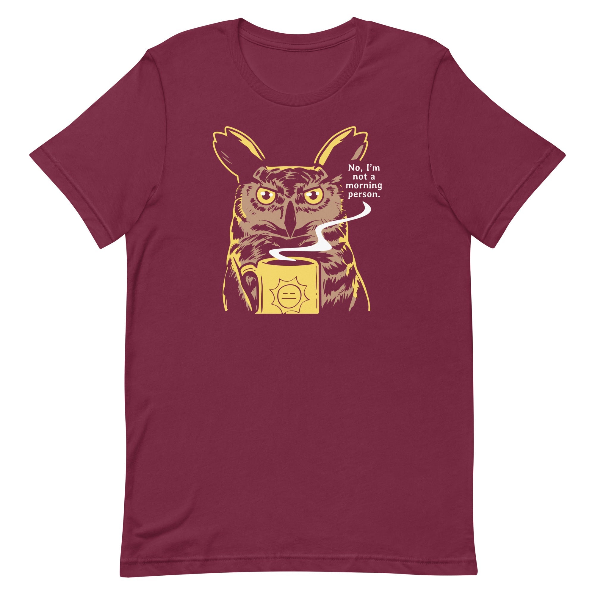 No, I'm Not A Morning Person Men's Signature Tee