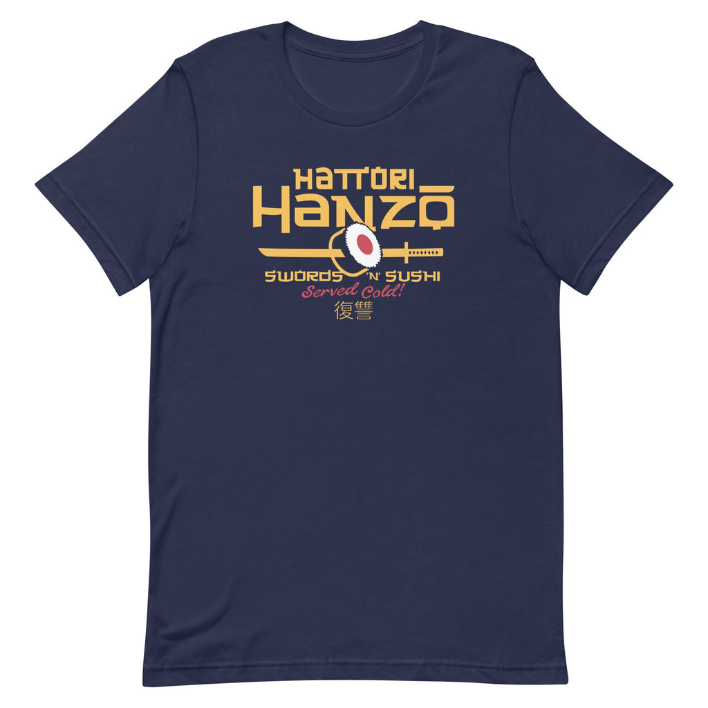 Hattori Hanzo Swords 'n' Sushi Men's Signature Tee