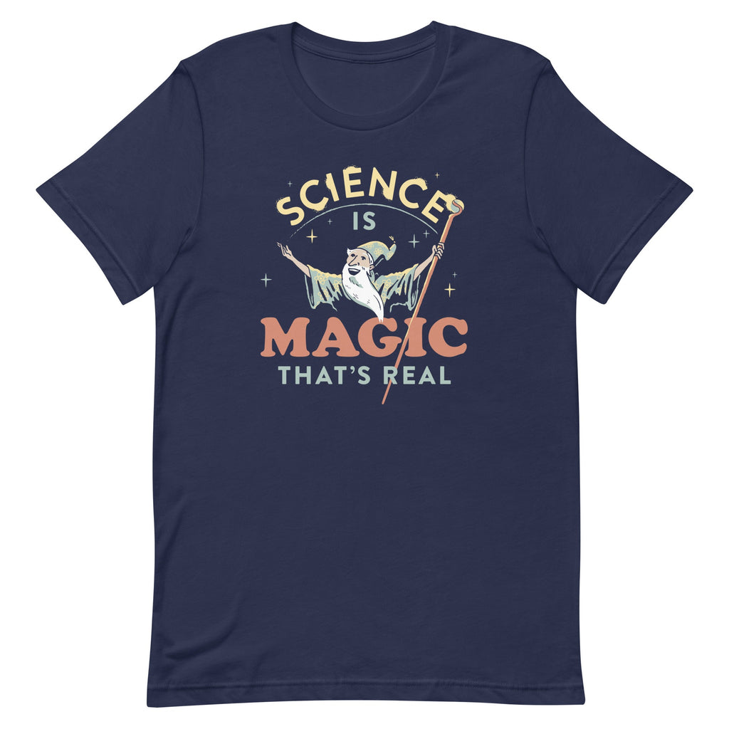 Science Is Magic That's Real Men's Signature Tee