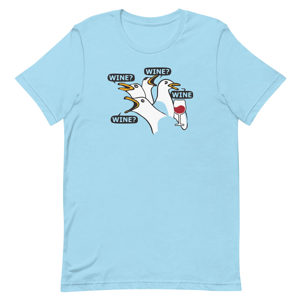 Wine Wine Wine Wine Men's Signature Tee
